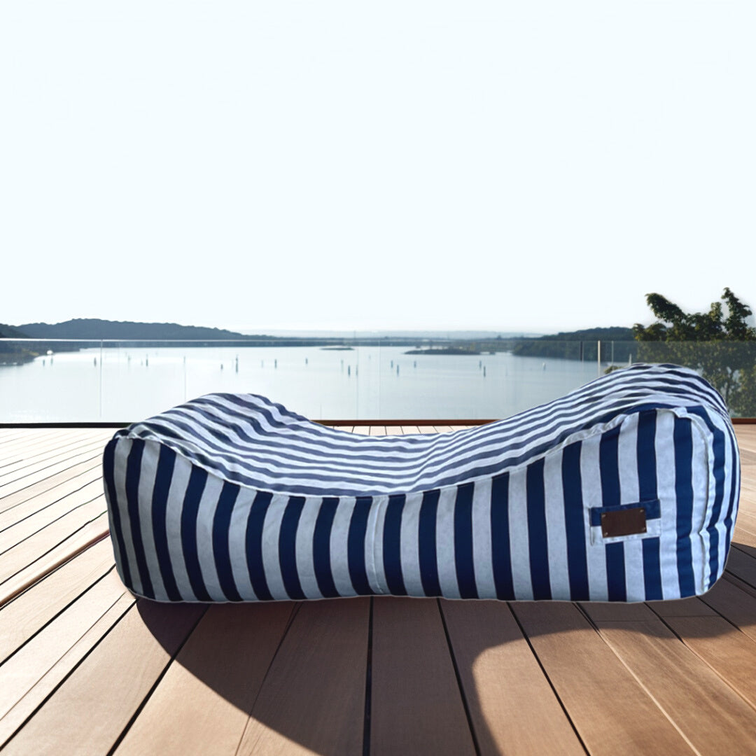 outdoor bean bag sun lounger